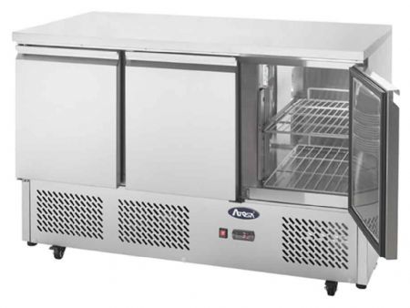 Table desserte réfrigérée MEUBLE COMPACT GN1/1 3 portes positive 380 L - Atosa - ESL3851GR