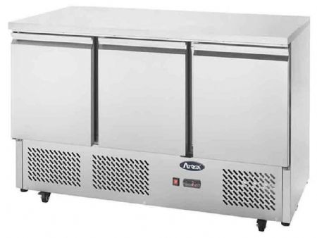 Table desserte réfrigérée MEUBLE COMPACT GN1/1 3 portes positive 380 L - Atosa - ESL3851GR