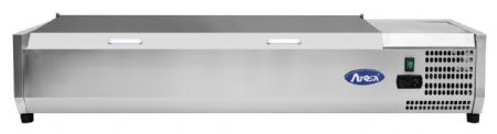 Saladette à Poser VRX1600/380 INOX avec couvercle, capacité 58 L et température positive - Atosa - ESL3886GR-S