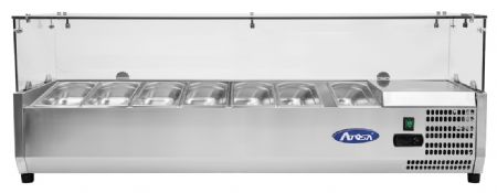 Saladette à Poser VRX1600/380 VITRE 58 L Positive - Atosa - ESL3886GR-V