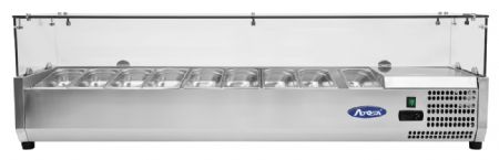Saladette à Poser VRX2000/380 VITRE 76 L Positive - Atosa - ESL3890GR-V