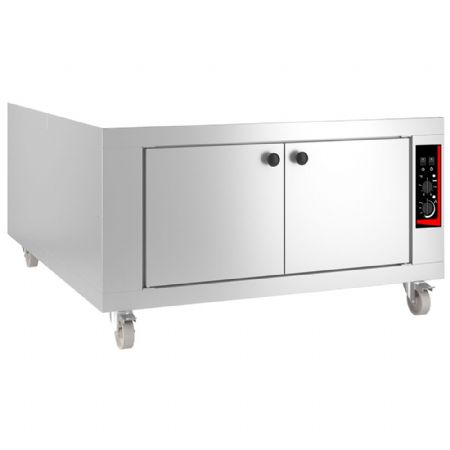 Étuve électrique professionnelle sur roues humidificateur GN 1/1 Commande mécanique 1660x1470x700 mm - Diamond - ET6H-70