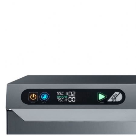 Lave-Vaisselle professionnel avec adoucisseur et pompe de vidange - Adler - EVO50DPAD/TRI