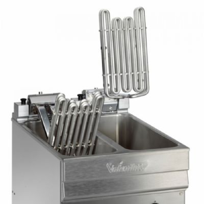 Friteuse �lectrique sur coffre avec cuve 25/28 L et 2 paniers inox