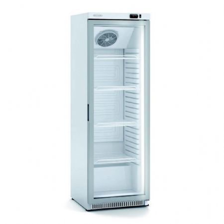 Armoire réfrigérée positive 1 porte vitrée blanche 348 L - Docriluc - EVR-620 Armoire réfrigérée positive 1 porte vitrée blanche 348 L - Docriluc - EVR-620