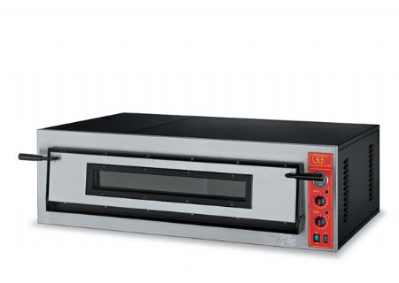 Four à pizza électrique professionnel monophasé ou triphasé 1 chambre 6 pizzas Ø 36 cm - GGF - F 108/6 Four à pizza électrique professionnel monophasé ou triphasé 1 chambre 6 pizzas Ø 36 cm - GGF - F 108/6