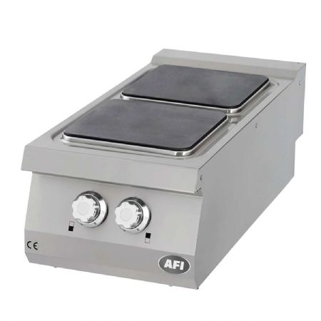 Fourneau lectrique pro 2 plaques  poser