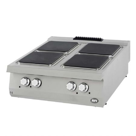 Fourneau lectrique pro 4 plaques  poser