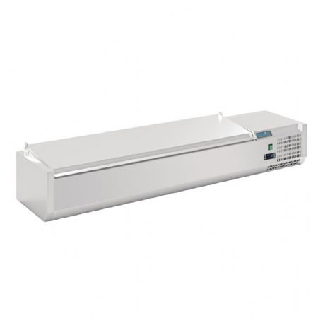 Saladette à Poser 7 Bacs GN 1/4 Positive - Polar - FA855