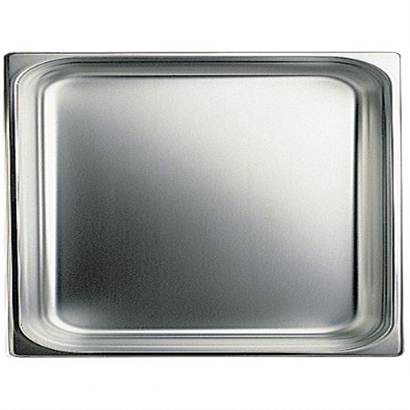 Bac GN en inox, GN 2/1 h=100 mm