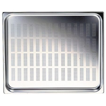 Bac GN perforé en inox, GN 1/2 h=65 mm - Virtus - FAA0084 Bac GN perforé en inox, GN 1/2 h=65 mm - Virtus - FAA0084