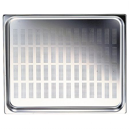Bac perfor inox GN 1/2 - hauteur 100 mm