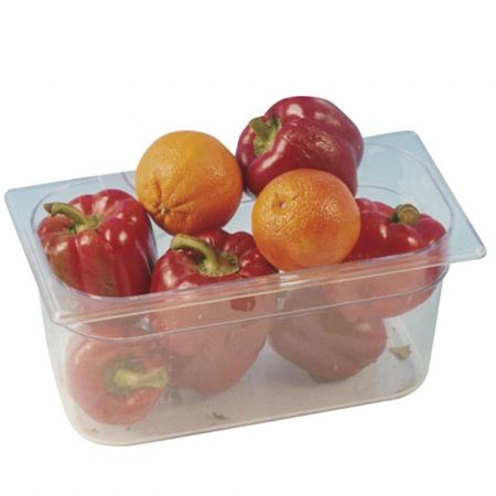 Bac gastronorm en polypropylène, GN 1/4 h=200 mm - Virtus - FAA0119
