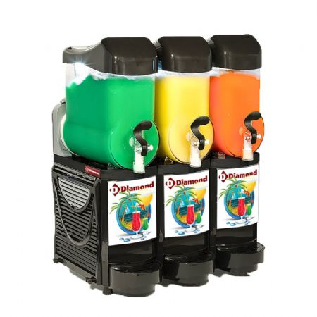Distributeur granita et sorbet professionnel 10 litres - Diamond - FABY-3/CB-R2
