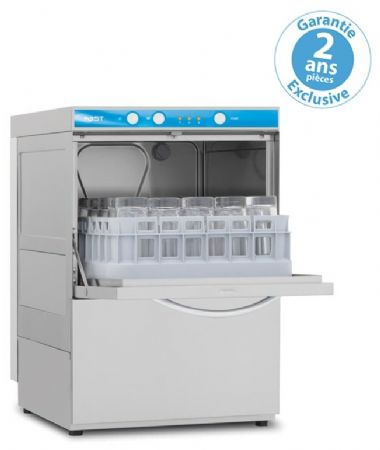 Lave-verres professionnel panier 350 x 350 mm avec adoucisseur - Furnotel - FAST135AV1