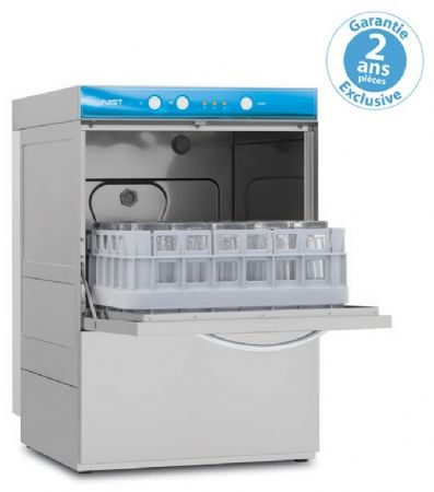 Lave-verres professionnel panier 39 x 39 cm monophasé - Furnotel - FAST139V1