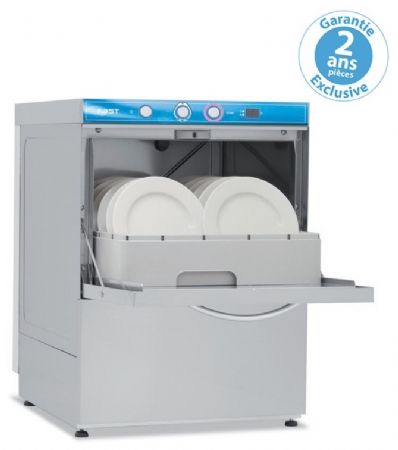 Lave-verres professionnel panier 450 x 450 mm avec adoucisseur - Furnotel - FAST145ADG