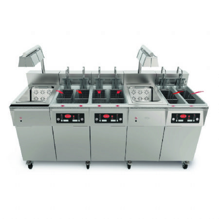 Supplment pour configuration de la batterie de friteuse