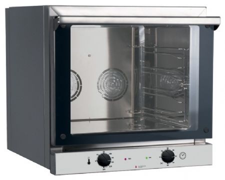 Four à convection professionnel monophasé 4 niveaux 72 L 3 kW commandes mécaniques - Furnotel - FC4N