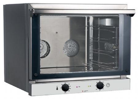 Four à convection professionnel Monophasé 4 niveaux commandes mécaniques capacité 104 L - Furnotel - FC4NGN