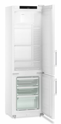 Armoire bi-temprature blanche 2 porte pleines - 377L