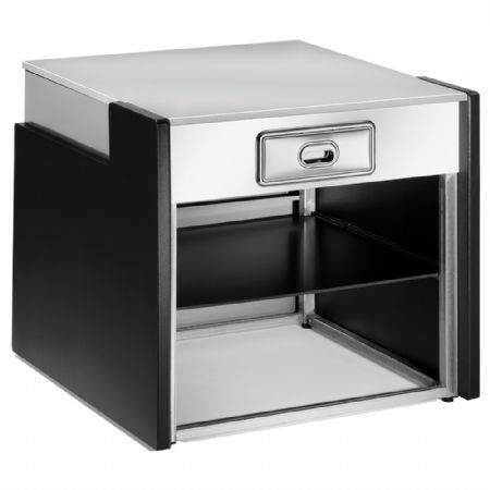 Élément caisse professionnel gris 700x980x915 mm - Diamond - FCT-700/G8