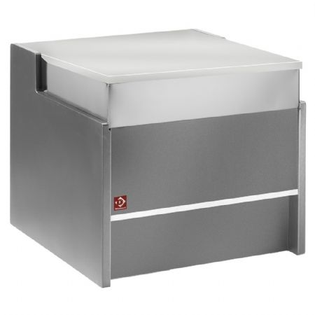 Élément caisse professionnel gris 700x980x915 mm - Diamond - FCT-700/G8