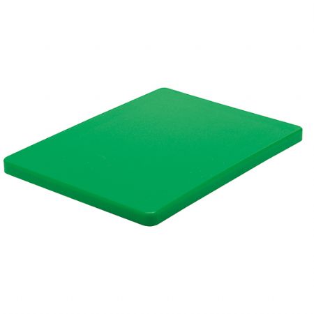Planche  dcouper en vert pour lgumes - 450x300 mm