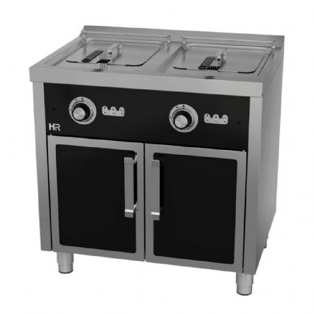Friteuse cuisine pro profondeur 600 Triphasé 2 cuves 10+10 L 16000 kW - Hr Fainca - FD10L10L8T600E Friteuse cuisine pro profondeur 600 Triphasé 2 cuves 10+10 L 16000 kW - Hr Fainca - FD10L10L8T600E