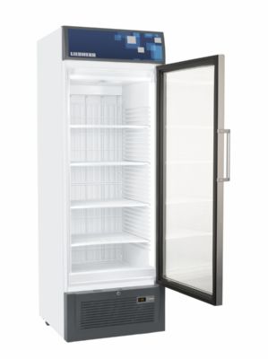 Conglateur vertical blanc 1 porte vitre - 461L