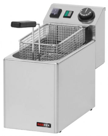 Friteuse A poser petite capacité 5 L 1 panier - Redfox - FE 04 E