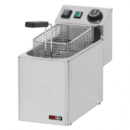 Friteuse électrique de comptoir 1 phase cuve 5 L - 2,1 kW 1 cuve