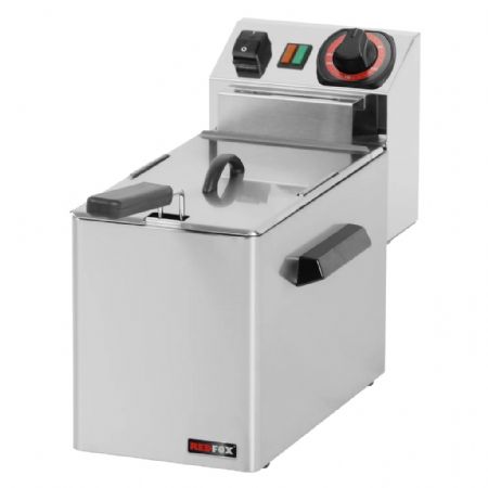 Friteuse électrique de comptoir 1 phase capacité cuve 5 L - 3 kW 1 cuve