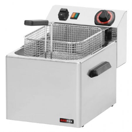 Friteuse électrique de comptoir capacité 8 L avec - 6 kW 1 cuve