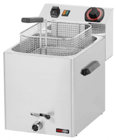 Friteuse A poser petite capacité 8 L 1 panier - Redfox - FE 07 V