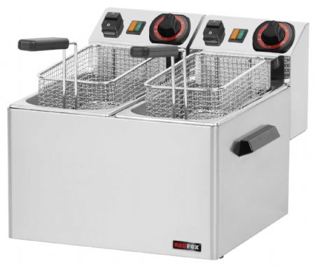 Friteuse A poser petite capacité 5 L 2 paniers - Redfox - FE 44 S