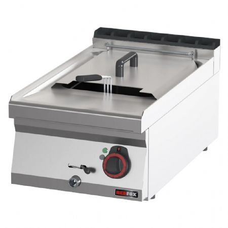 Friteuse électrique de comptoir sans meuble intégré cuve 13 L alimentation triphasé