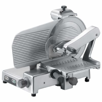 Trancheuse verticale de comptoir monophasé avec lame diamètre 350 mm puissance 0,37 kW Trancheuse verticale de comptoir monophasé avec lame diamètre 350 mm puissance 0,37 kW