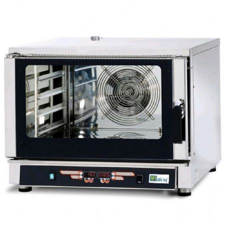 Four mixte professionnel Triphasé 4 niveaux 600x400 mm commandes digitales - Afi-Collin-Lucy - FELD04