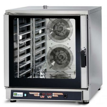Four mixte professionnel Triphasé 7 niveaux 600x400 commandes digitales - Afi-Collin-Lucy - FELD07