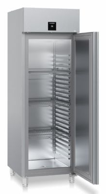 Congélateur vertical inox GN2/1 avec 1 porte pleine et 3 tablettes - 597L Congélateur vertical inox GN2/1 avec 1 porte pleine et 3 tablettes - 597L