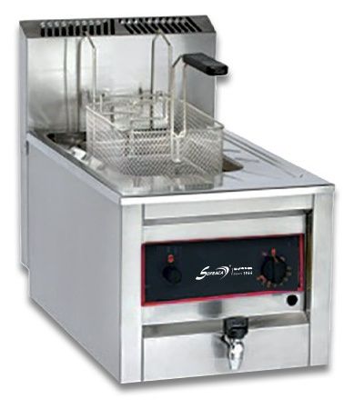Friteuse professionnelle Gaz à poser cuve 10 litres 7000 W - Sofraca - FG12 Friteuse professionnelle Gaz à poser cuve 10 litres 7000 W - Sofraca - FG12