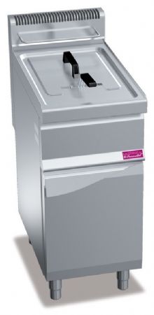 Friteuse professionnelle sur coffre Gaz cuve 15 L paniers - Furnotel - FG15SC