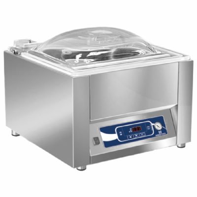 Machine sous vide à cloche en inox à poser alimentation monophasée - barre de soudure 500 mm Machine sous vide à cloche en inox à poser alimentation monophasée - barre de soudure 500 mm