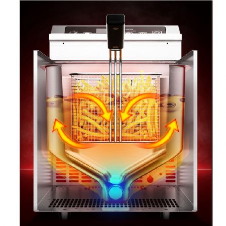 Friteuse induction � poser capacit� 8 L puissance 3,5 kW