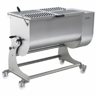 M�langeur � viande inclinable sur socle inox capacit� 180 kg ou 250 L