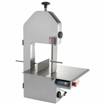 Scie à os de table en aluminium anodisé monophasé avec lame ruban 1650 mm Scie à os de table en aluminium anodisé monophasé avec lame ruban 1650 mm