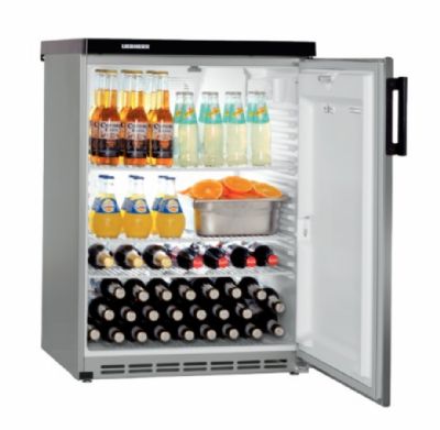 Réfrigérateur petit volume inox 1 porte pleine - 171L Réfrigérateur petit volume inox 1 porte pleine - 171L