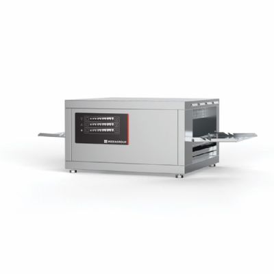 Four à pizza à convoyeur électrique digital avec tapis 35 mm 3,2 kW Four à pizza à convoyeur électrique digital avec tapis 35 mm 3,2 kW