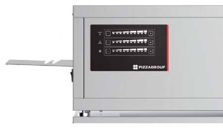 Four à Pizzas convoyeur tunnel commandes digitales - Gamme - Pizza Group - FLASH